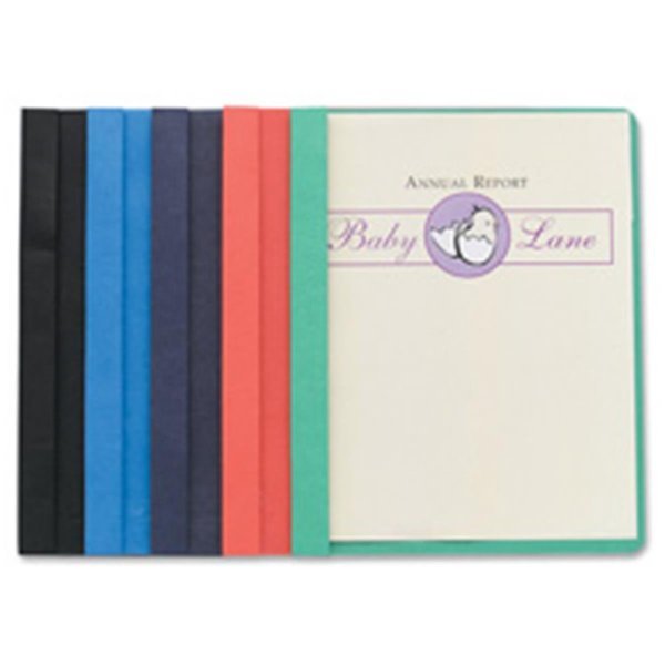 Report Cover- Clear Front -Ltr- .5 in. -100 Sht Cap- 25-BX- RD, Business Source, Mfr#: BSN78523